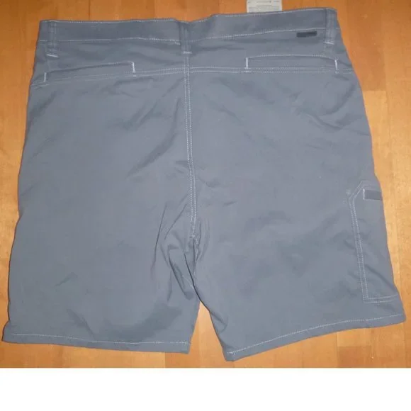 Big Mens Wrangler All Terrain Gear Side Pocket Cargo Shorts Size 42 46 Gray NWT - Picture 2 of 2